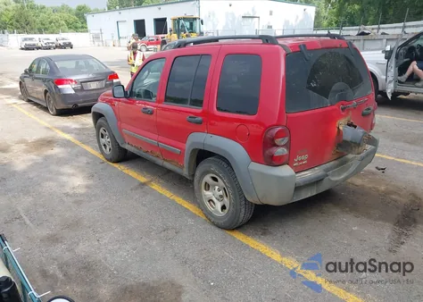 2005 Jeep Liberty Sport из США, поврежденный, VIN 1J4GL48K45W603390
